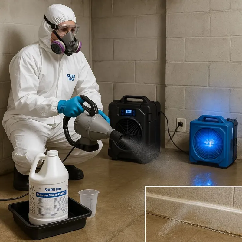 Sanitization and Odor Removal process in Jacksonwald, PA