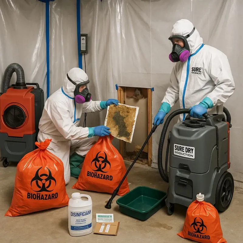Contaminated Water Handling Protocols process in Jacksonwald, PA