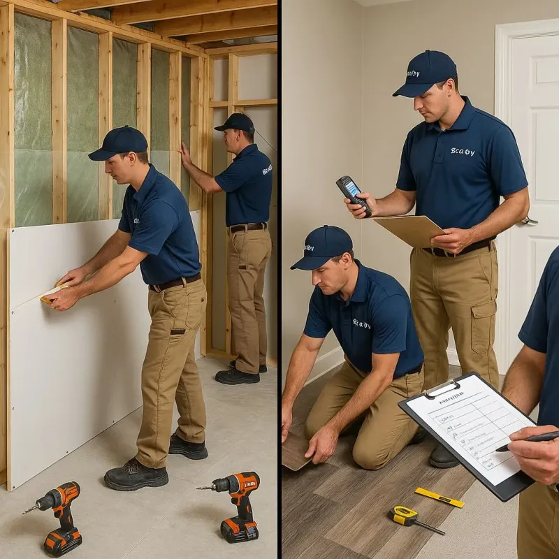 Repairs and Reconstruction process in Jacksonwald, PA